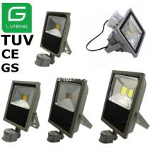 green energy hot-saling infrared ray sensor led floodlight 35w 50w 70w 100w led lighting tuv ce gs